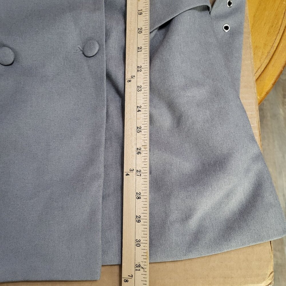SHEIN Women's SZ 2 Belted Blazer Dress Gray - Picture 9 of 12